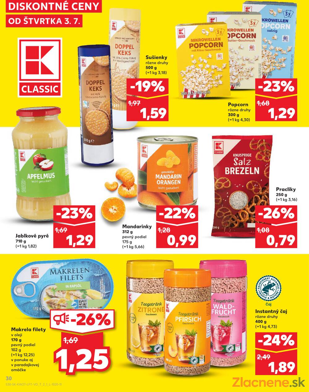 Leták Kaufland - Kaufland 3.7. - 9.7. - Kaufland Lučenec - strana 30