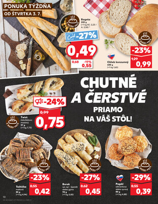 Kaufland 3.7. - 9.7. - Kaufland Poprad - Jiřího Wolkera