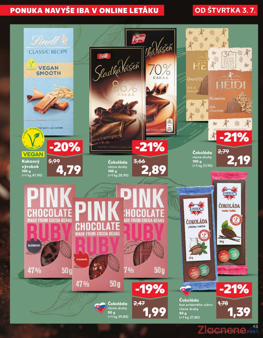 Leták Kaufland - Kaufland 3.7. - 9.7. - Kaufland Dunajská Streda - strana 45