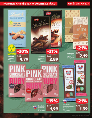 Leták Kaufland
		  platný do 9.7.2025 - strana 45