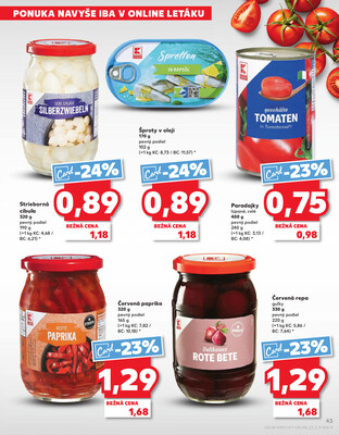Kaufland 3.7. - 9.7. - Kaufland Sereď