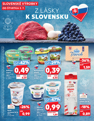 Kaufland 3.7. - 9.7. - Kaufland Zlaté Moravce