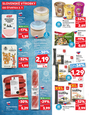 Kaufland 3.7. - 9.7. - Kaufland Zlaté Moravce