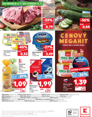 Kaufland 3.7. - 9.7. - Kaufland Zlaté Moravce
