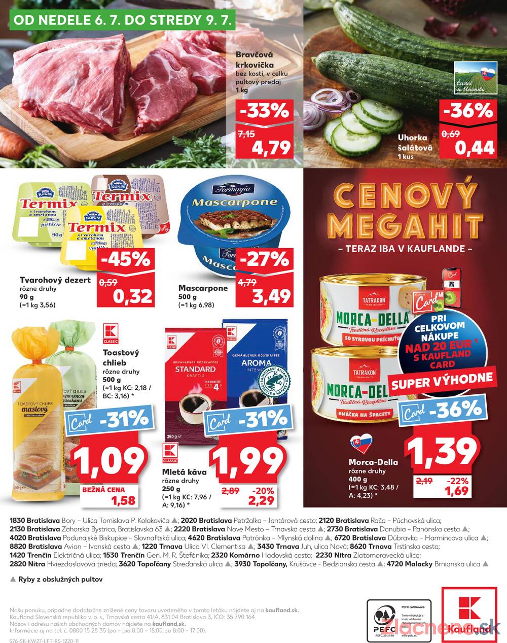 Leták Kaufland - Kaufland 3.7. - 9.7. - Kaufland Topoľčany-Krušovce - strana 76