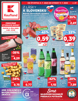 Letáky Kaufland