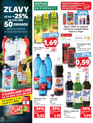 Kaufland 3.7. - 9.7. - Kaufland Bratislava - Avion (Ivanská cesta)