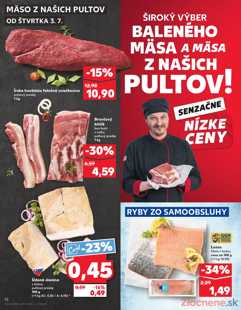 Leták Kaufland - Kaufland 3.7. - 9.7. - Kaufland Prešov - Ľubotice - strana 12