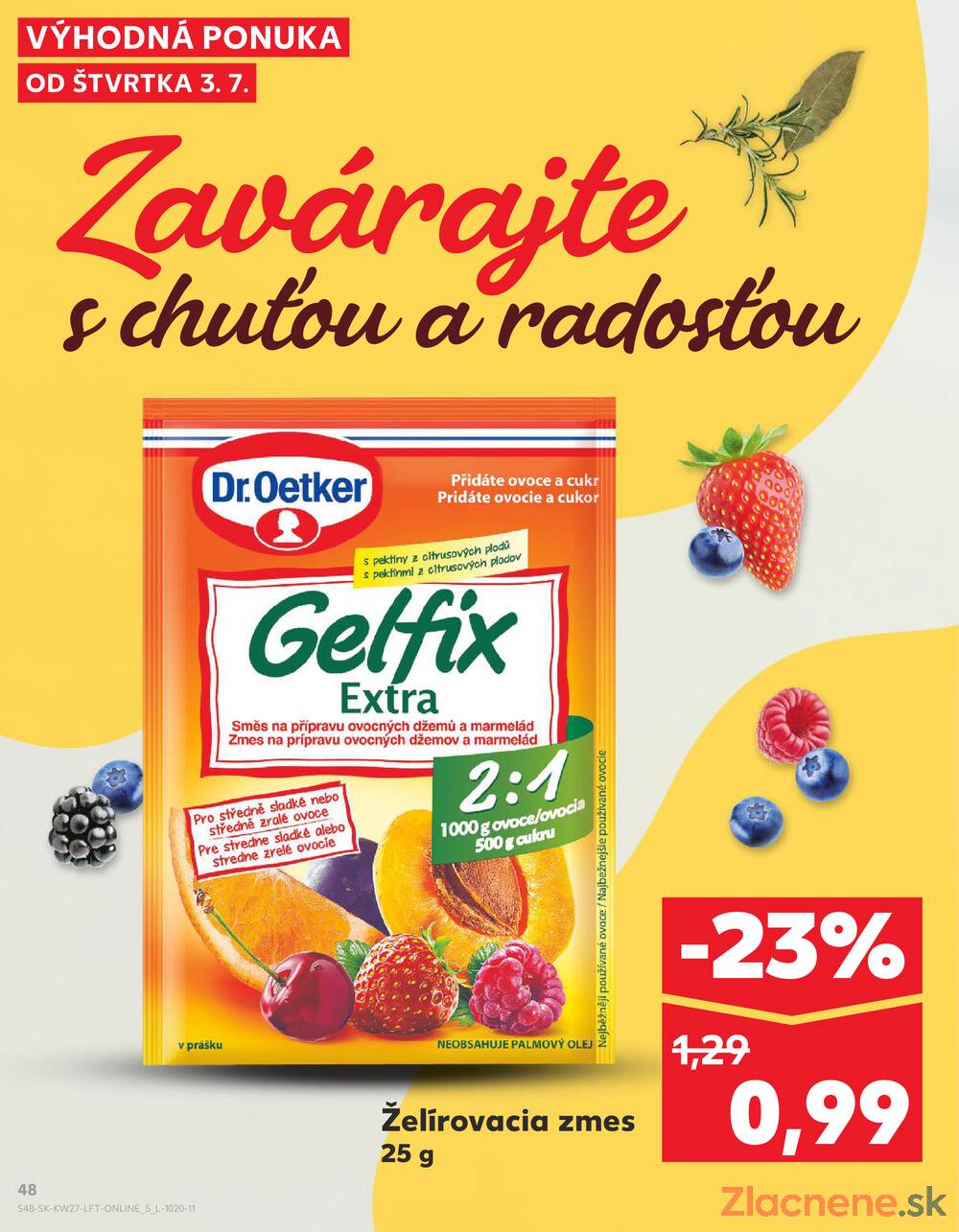 Leták Kaufland - Kaufland 3.7. - 9.7. - Kaufland Prešov - Ľubotice - strana 48