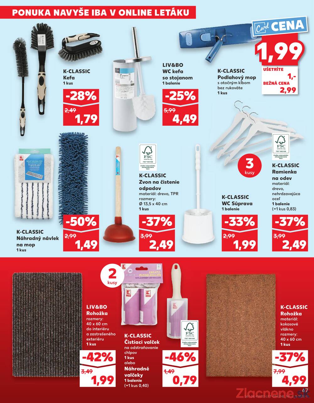 Leták Kaufland - Kaufland 3.7. - 9.7. - Kaufland Prešov - Ľubotice - strana 67