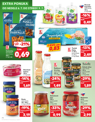 Kaufland 3.7. - 9.7. - Kaufland Levice