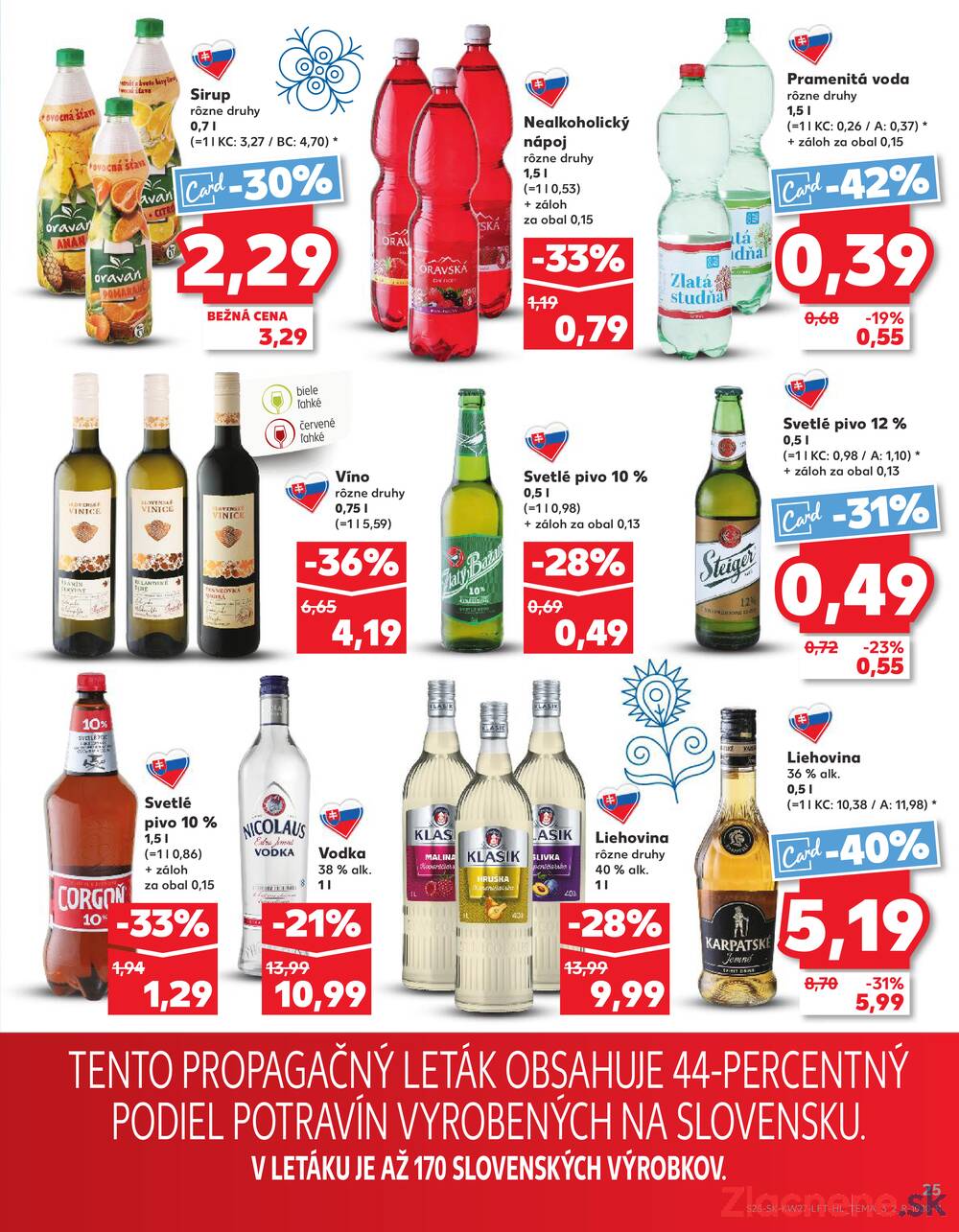 Leták Kaufland - Kaufland 3.7. - 9.7. - Kaufland Nové Zámky - strana 25