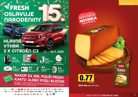 Leták Fresh
		  platný do 16.7.2025 - strana 8