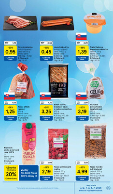 Leták Tesco
		  platný do 8.7.2025 - strana 25