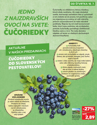 Kaufland 10.7. - 16.7. - Kaufland Púchov