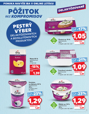 Leták Kaufland
		  platný do 16.7.2025 - strana 41