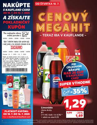 Kaufland 10.7. - 16.7. - Kaufland Trebišov