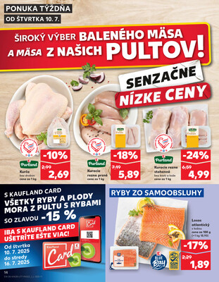 Kaufland 10.7. - 16.7. - Kaufland Trebišov