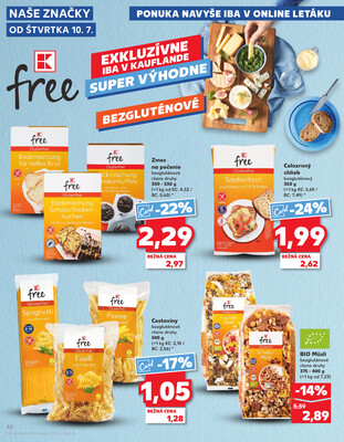 Kaufland 10.7. - 16.7. - Kaufland Trebišov
