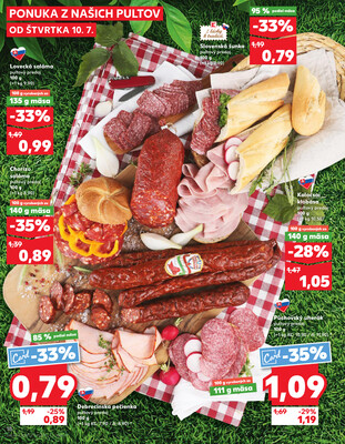 Kaufland 10.7. - 16.7. - Kaufland Michalovce (Humenská cesta)