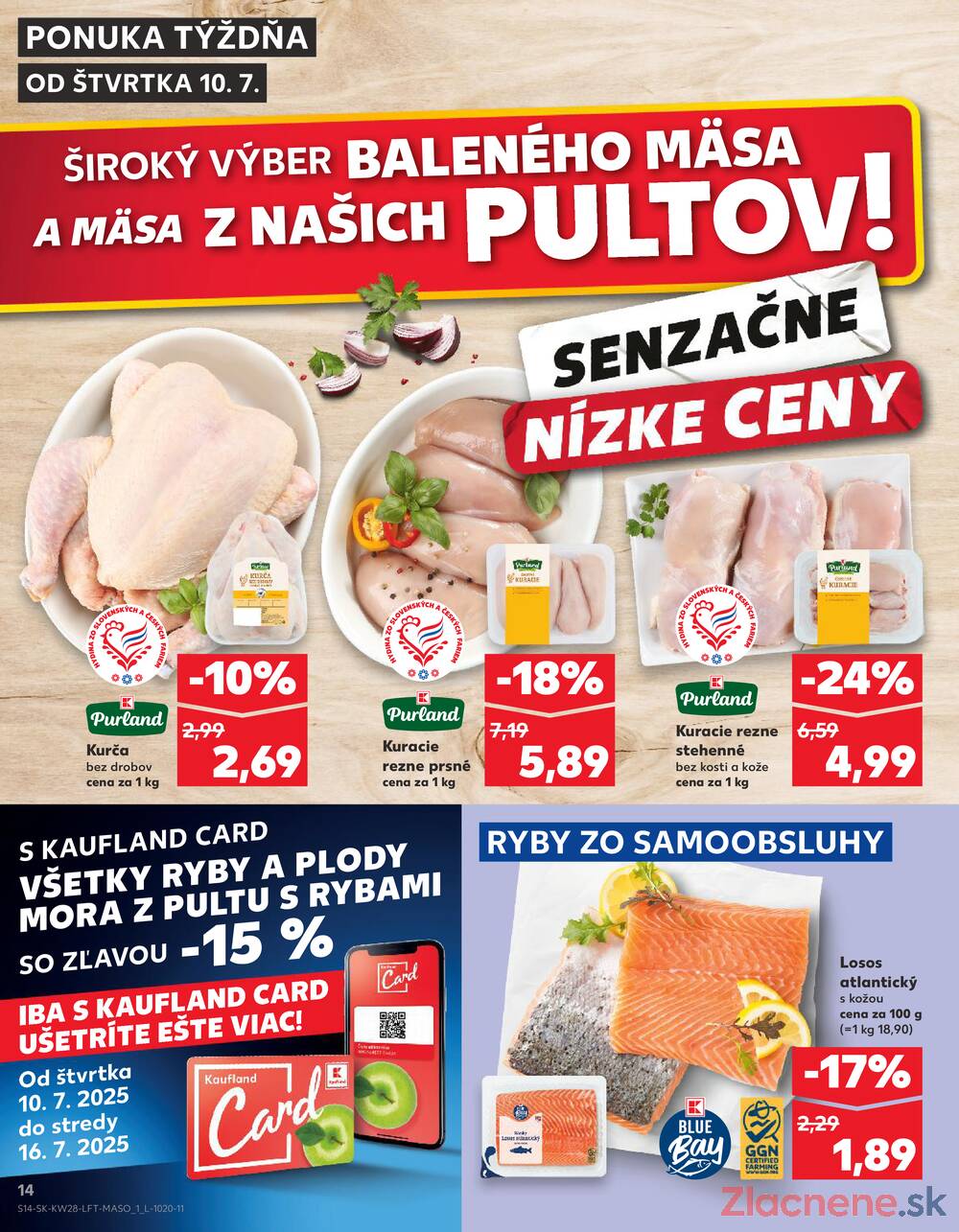 Leták Kaufland - Kaufland 10.7. - 16.7. - Kaufland Veľký Meder - strana 14
