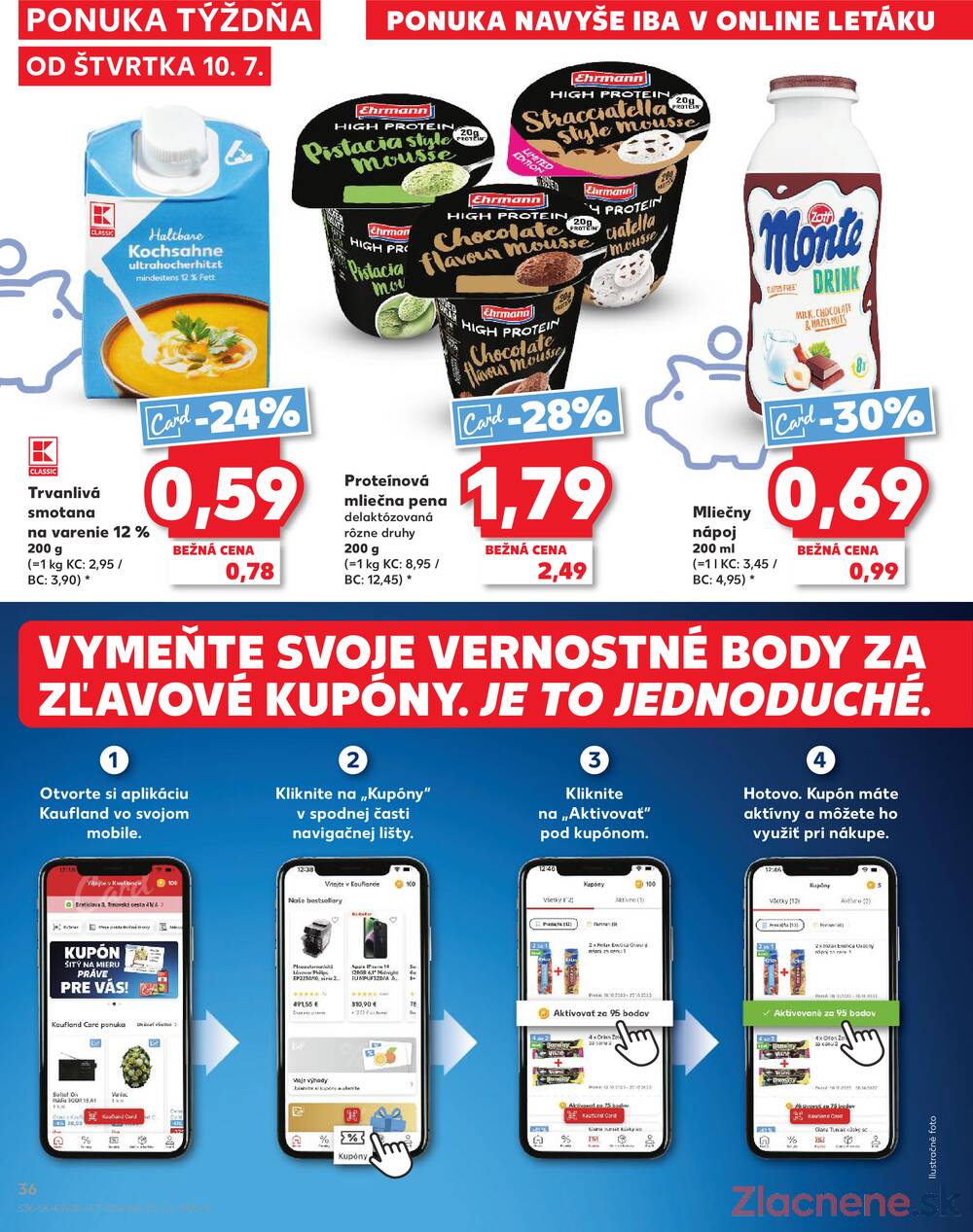 Leták Kaufland - Kaufland 10.7. - 16.7. - Kaufland Hlohovec - strana 36