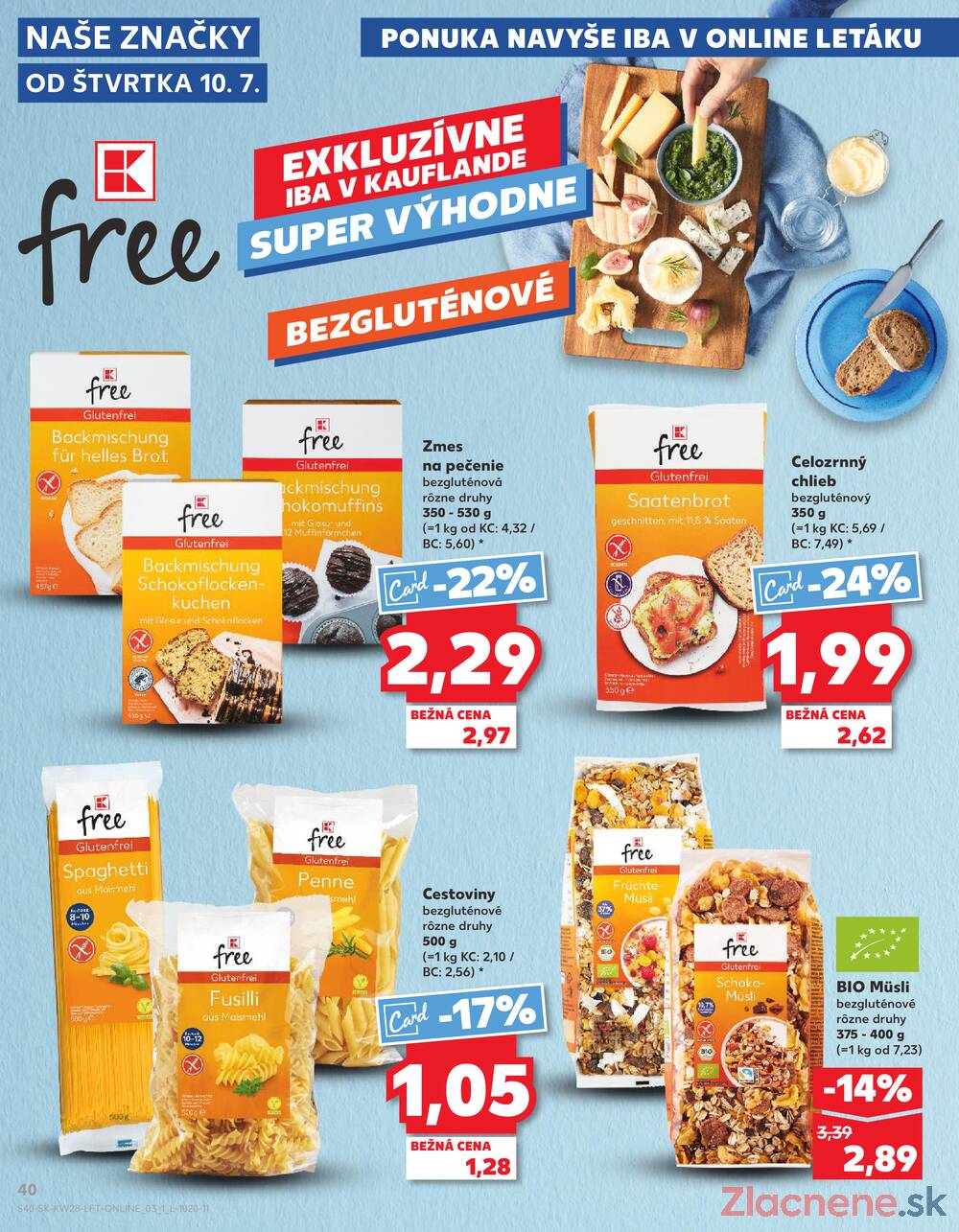 Leták Kaufland - Kaufland 10.7. - 16.7. - Kaufland Prievidza (Necpaly) - strana 40