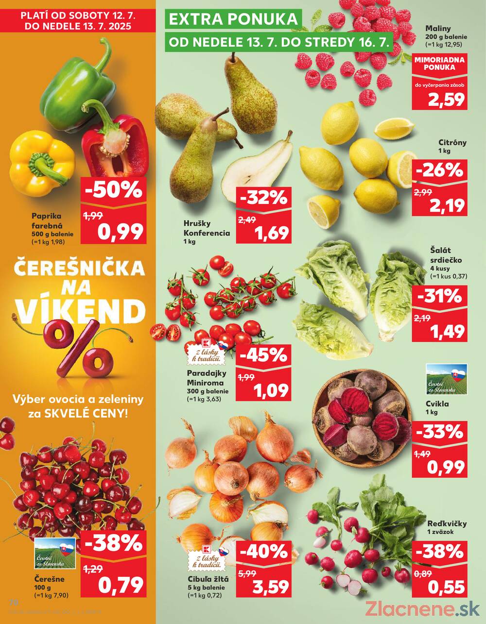 Leták Kaufland - Kaufland 10.7. - 16.7. - Bratislava-Patrónka - strana 70