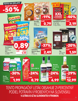 Kaufland 10.7. - 16.7. - Bratislava-Patrónka