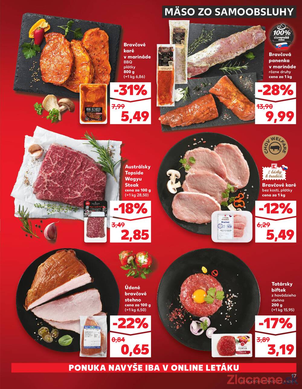 Leták Kaufland - Kaufland 10.7. - 16.7. - Kaufland Prešov - Sídlisko 3 - strana 17