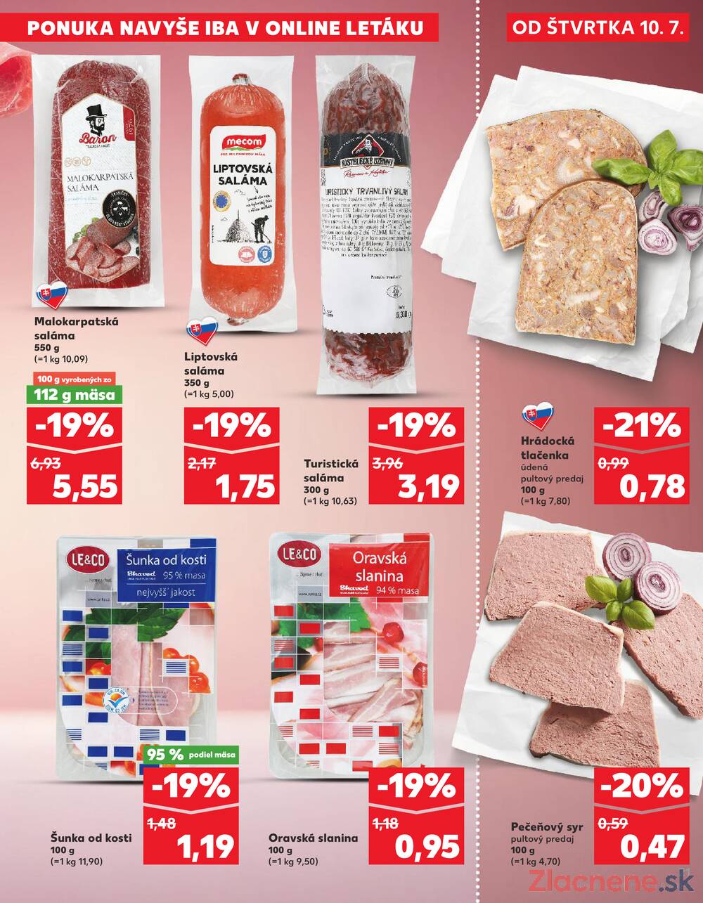 Leták Kaufland - Kaufland 10.7. - 16.7. - Kaufland Trnava - strana 21