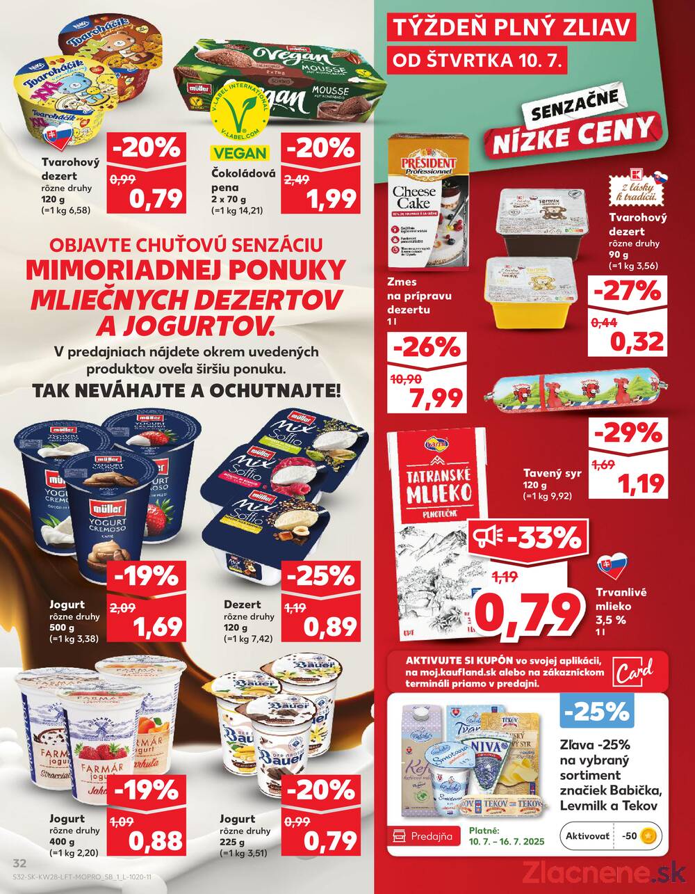 Leták Kaufland - Kaufland 10.7. - 16.7. - Kaufland Trnava - strana 32