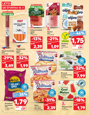 Kaufland 10.7. - 16.7. - Kaufland Trnava