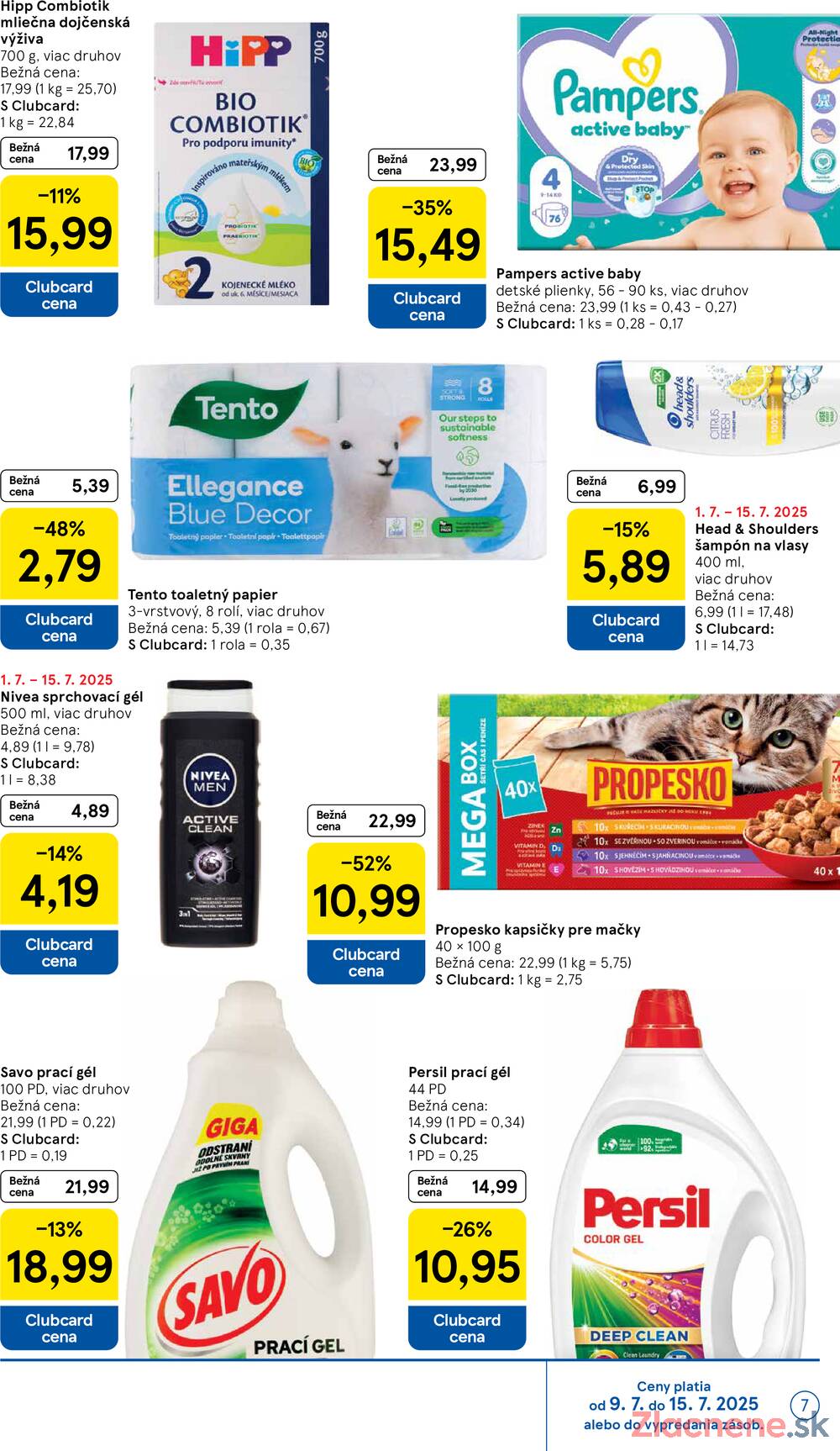 Leták Tesco - Tesco malé hypermarkety od 9.7. do 15.7.2025 - strana 7 Leták Tesco - Tesco malé hypermarkety od 9.7. do 15.7.2025 - strana 7