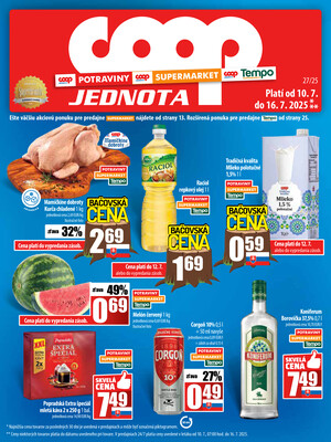 Leták COOP do 16.7.