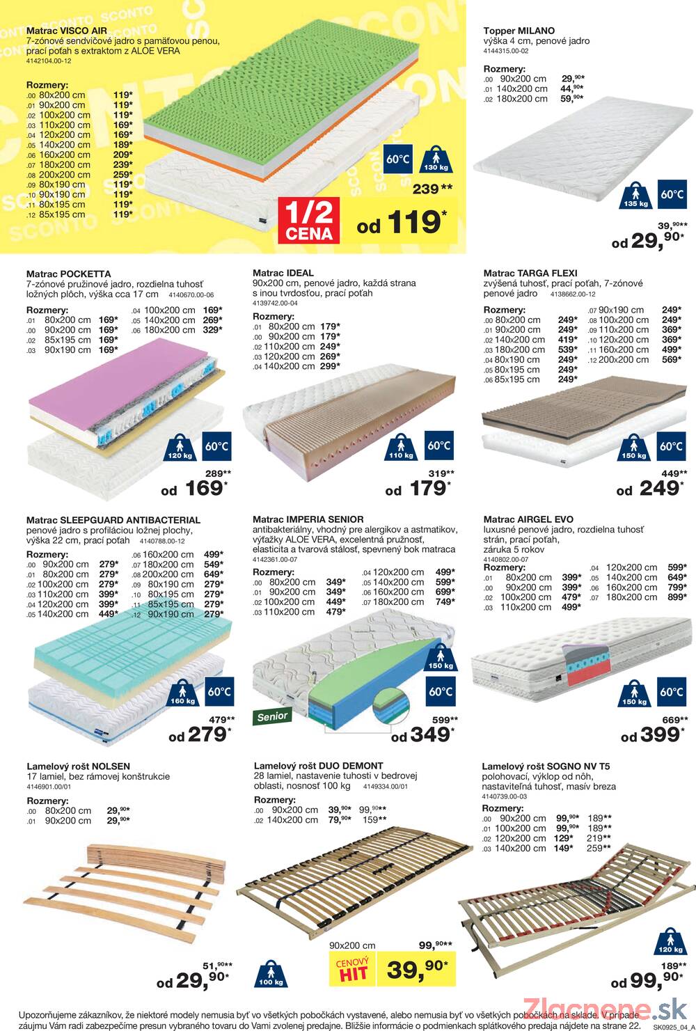 Leták SCONTO nábytok - Sconto nábytok od 16.7. do 5.8.2025 - strana 4