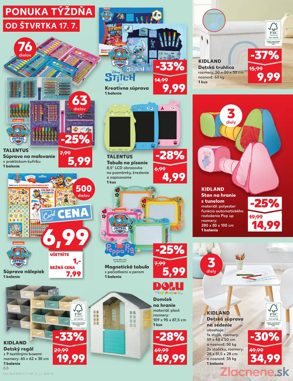 Leták Kaufland - Kaufland 17.7. - 23.7. - Kaufland Bardejov - strana 66