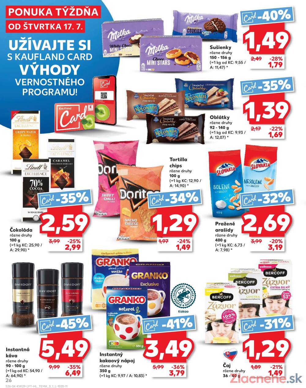 Leták Kaufland - Kaufland 17.7. - 23.7. - Kaufland Lučenec - strana 26