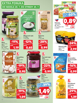 Kaufland 17.7. - 23.7. - Kaufland Svidník