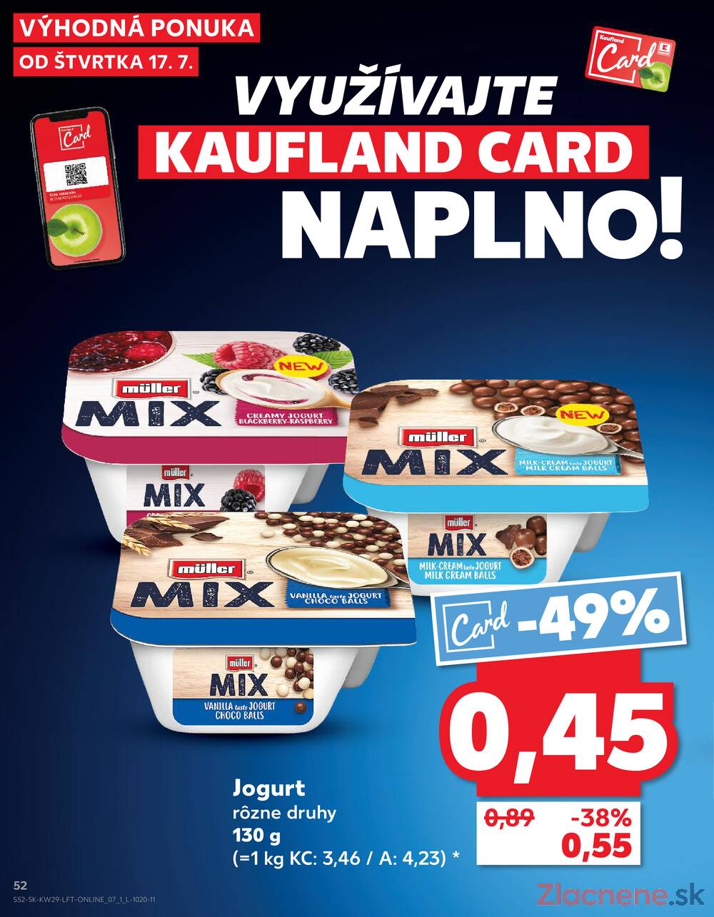 Leták Kaufland - Kaufland 17.7. - 23.7. - Kaufland Piešťany - strana 52