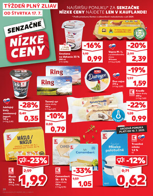 Kaufland 17.7. - 23.7. - Kaufland Piešťany