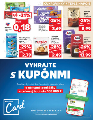 Kaufland 17.7. - 23.7. - Kaufland Piešťany