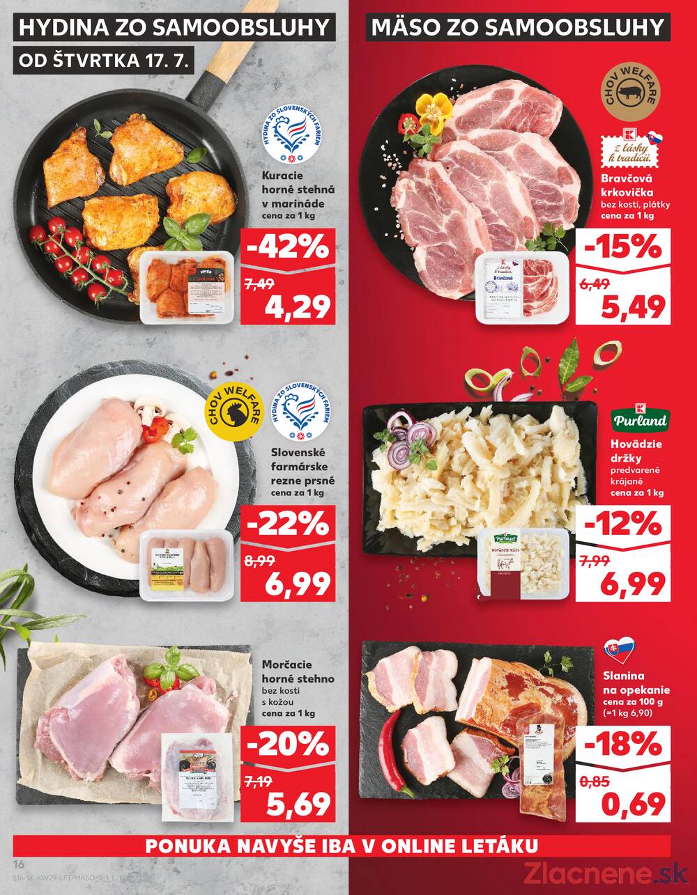 Leták Kaufland - Kaufland 17.7. - 23.7. - Kaufland Partizánske - strana 16
