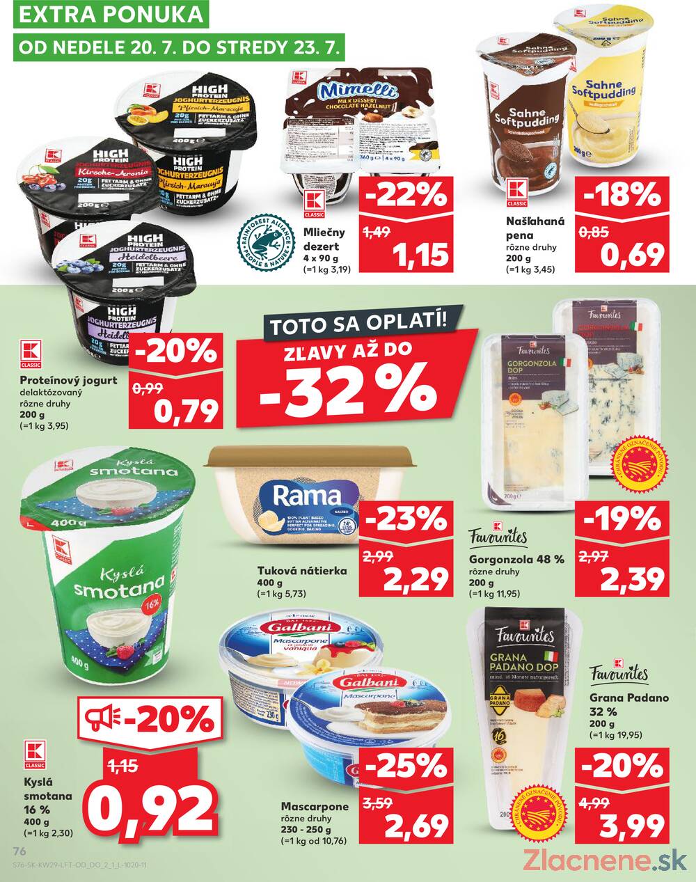 Leták Kaufland - Kaufland 17.7. - 23.7. - Kaufland - Pezinok-Grinava - strana 76