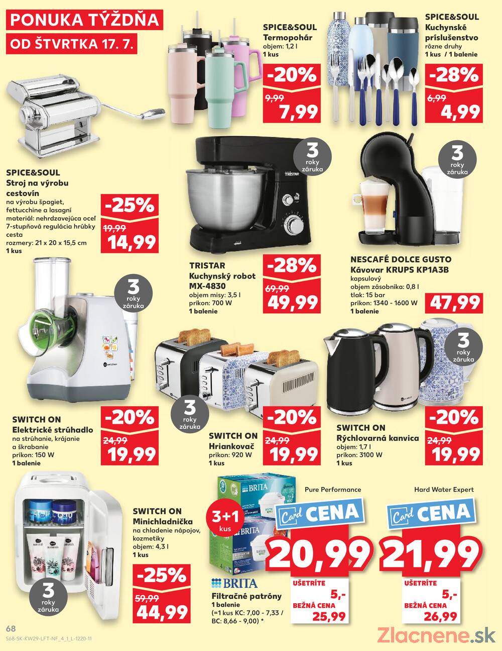 Leták Kaufland - Kaufland 17.7. - 23.7. - Kaufland Trenčín - strana 68