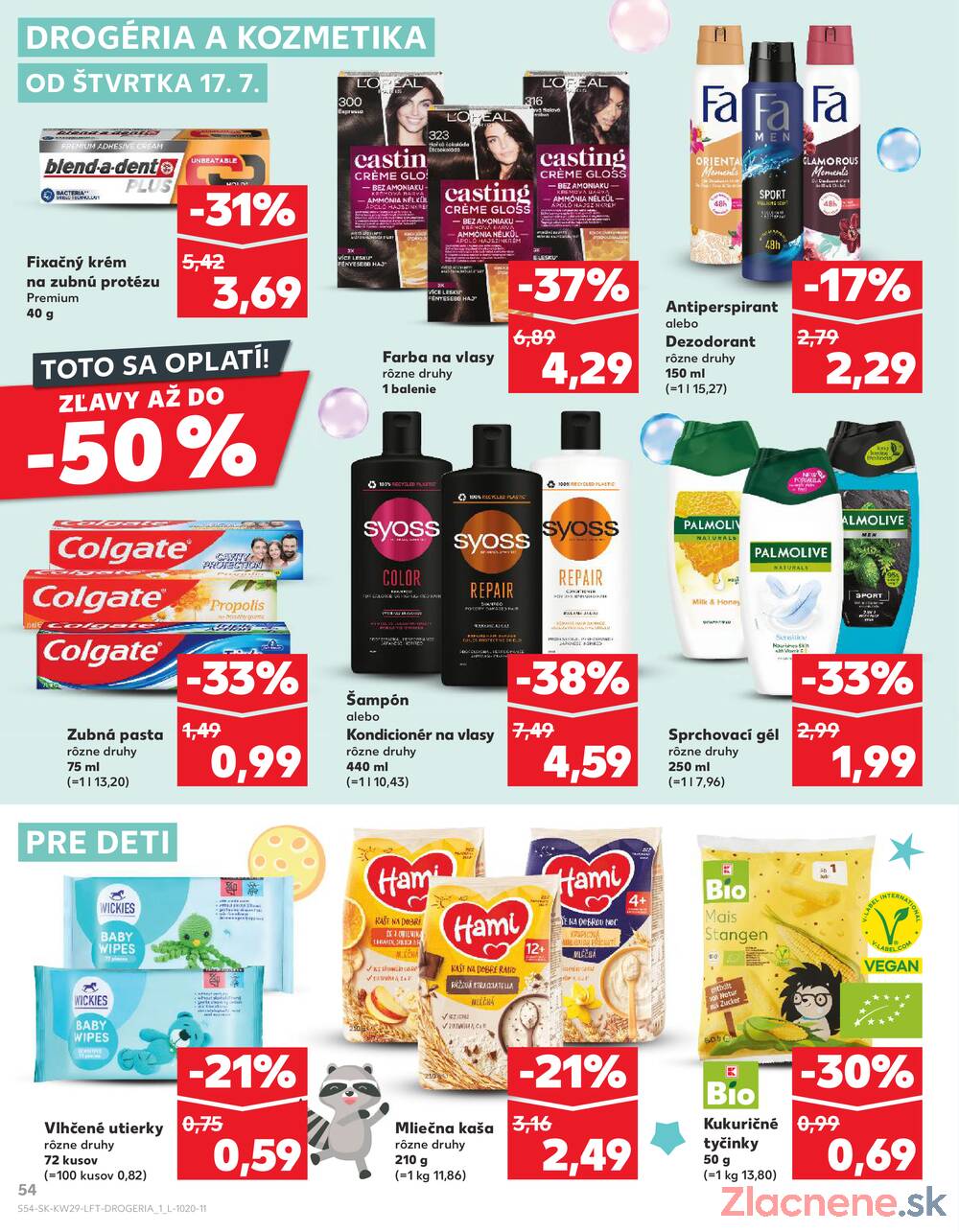 Leták Kaufland - Kaufland 17.7. - 23.7. - Kaufland Komárno - strana 54