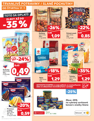 Kaufland 17.7. - 23.7. - Kaufland Komárno