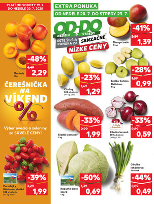 Kaufland 17.7. - 23.7. - Kaufland Komárno
