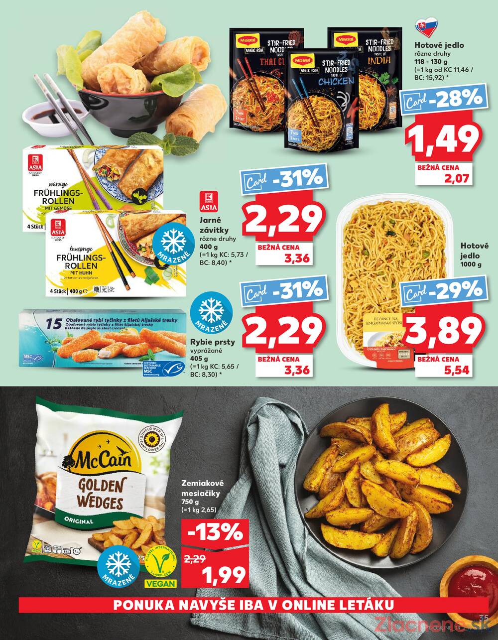 Leták Kaufland - Kaufland 17.7. - 23.7. - Kaufland Prešov - Ľubotice - strana 35