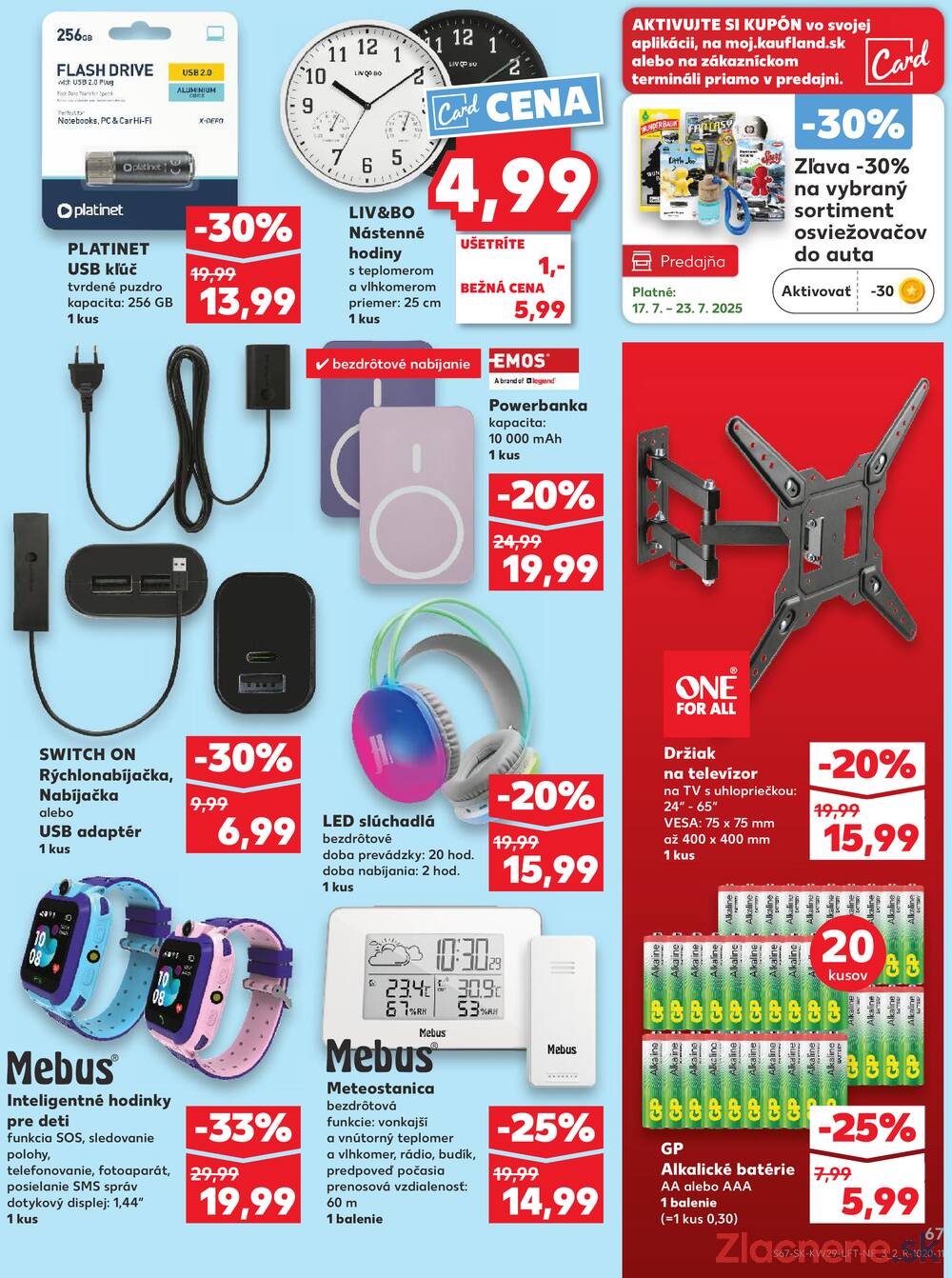 Leták Kaufland - Kaufland 17.7. - 23.7. - Kaufland Prešov - Ľubotice - strana 67